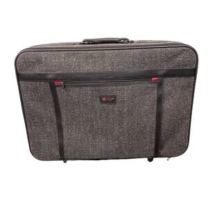 GIVENCHY Vintage Luggage Suitcase Briefcase Travel Bag Gray